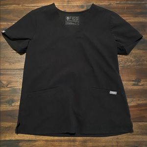 Black Fig Scrub Casma Top